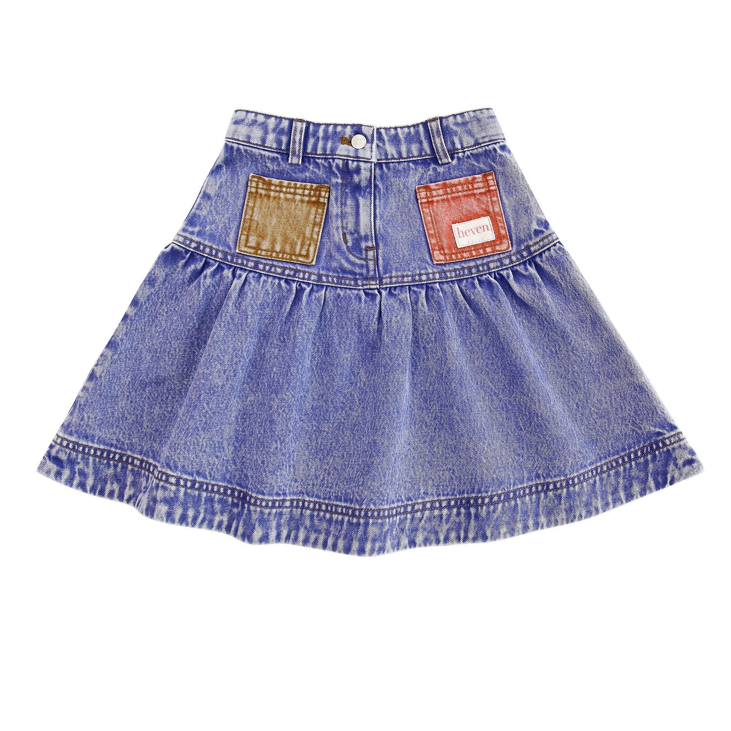 Denim Pocket Skirt