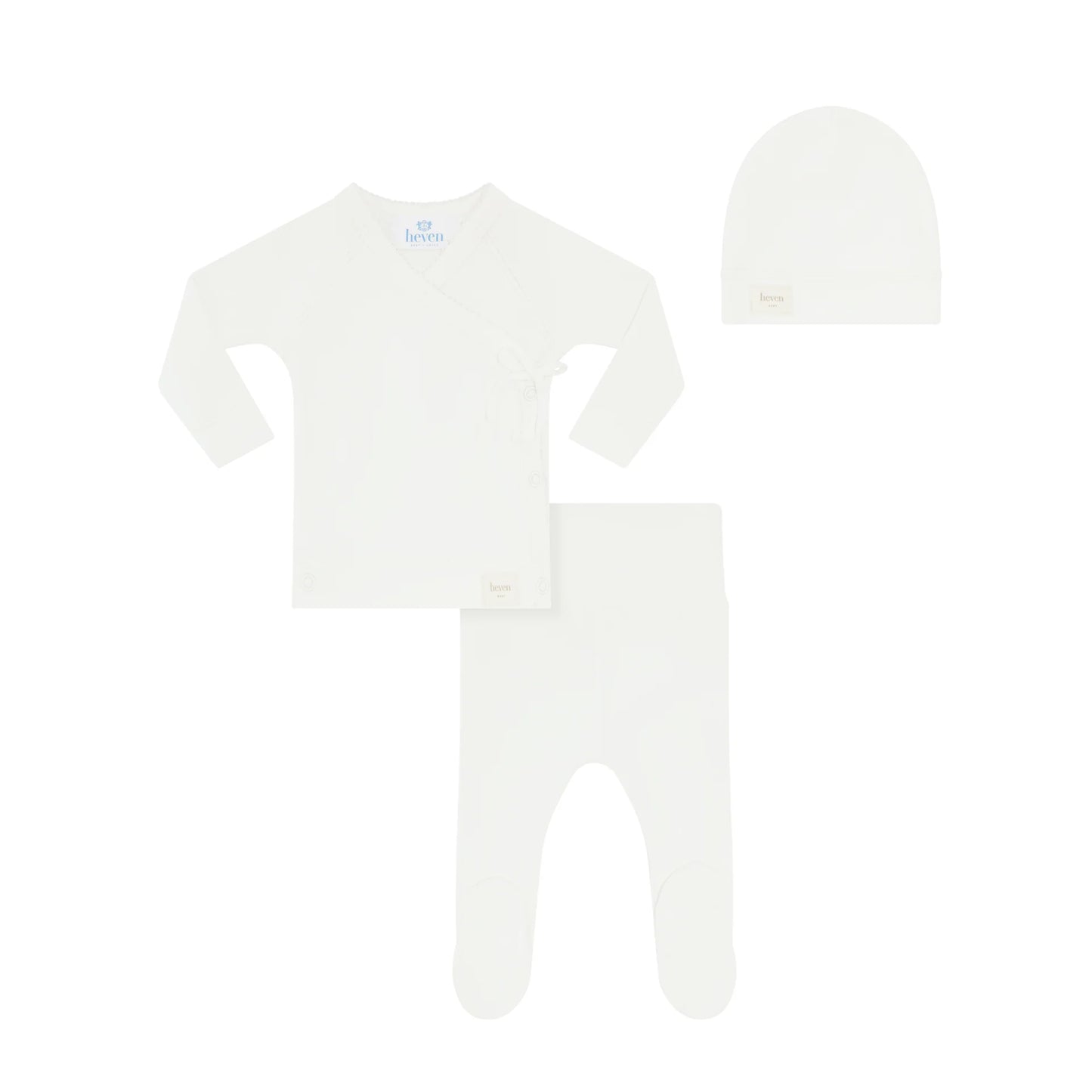 Ivory Wrap Set + hat