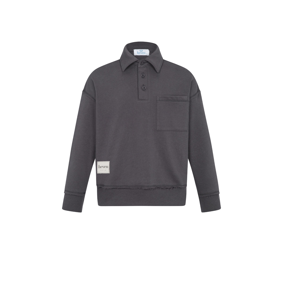 Grey Boys Polo