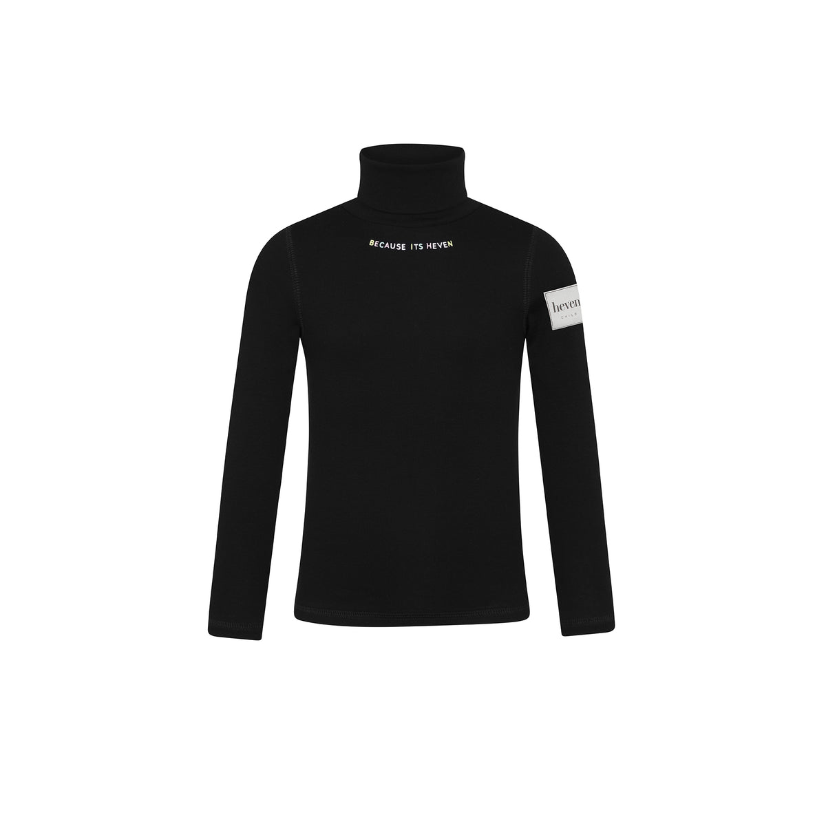 Black Because its Heven Tneck