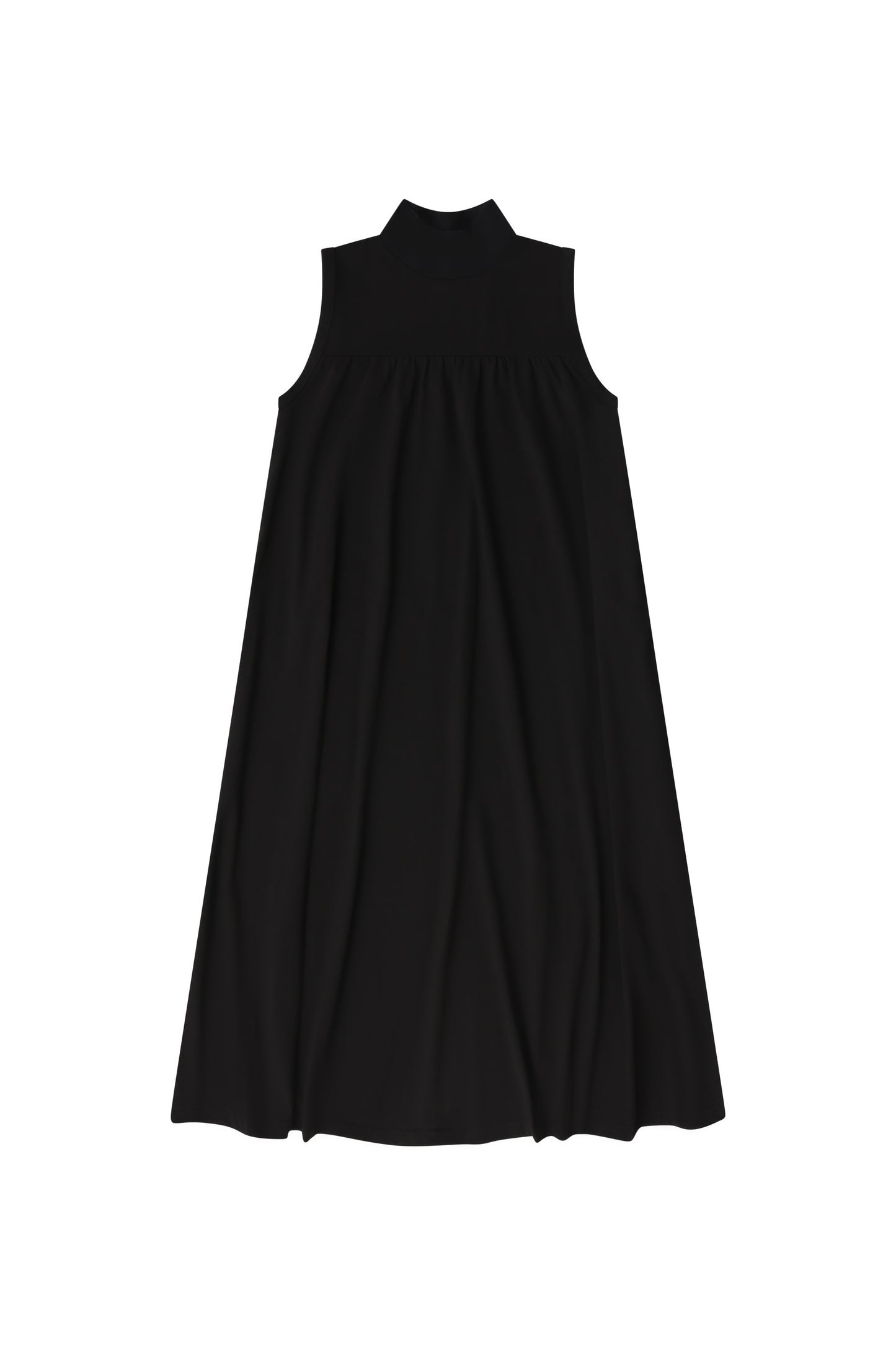 Sleeveless Maxi with Gold detail Cardigan