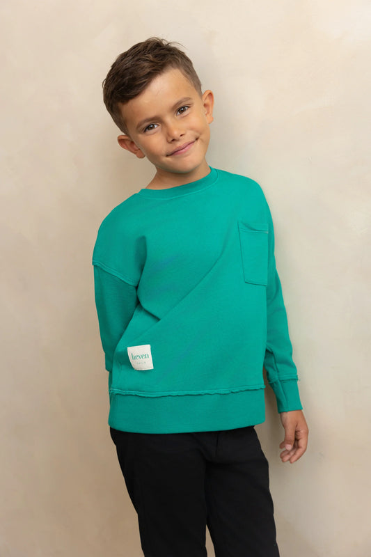 Green Boys Sweatshirt