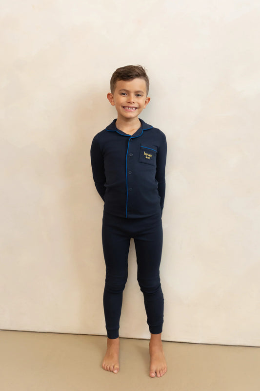 Navy Lounge Pajamas