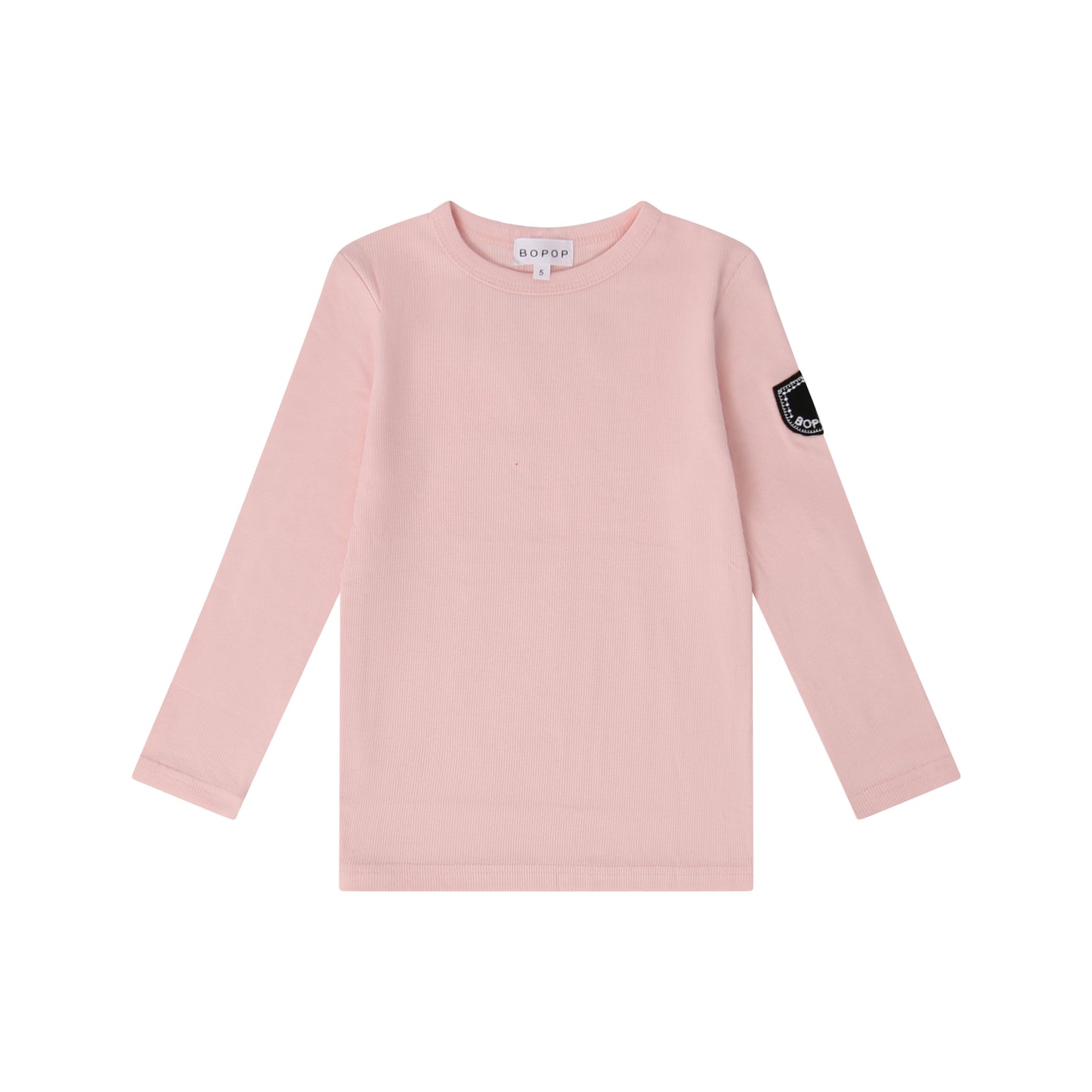 Pink Emblem Long Sleeve Tee