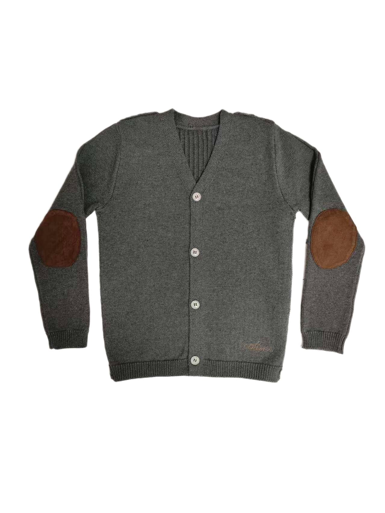 Grey Elliot Knit Cardigan