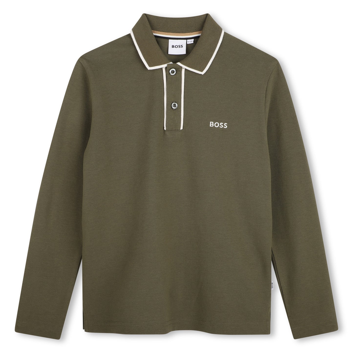Olive Night Long Sleeve Polo