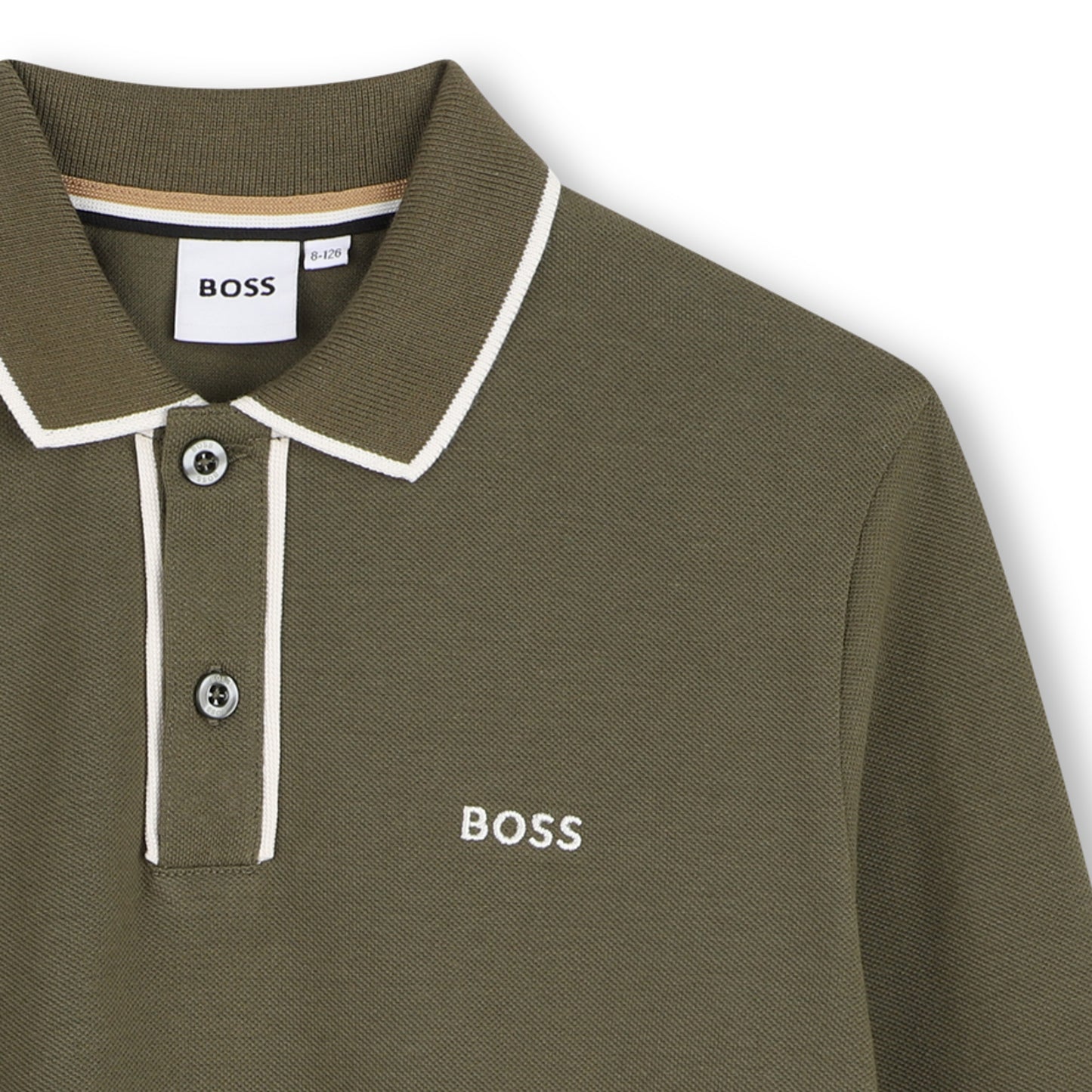 Olive Night Long Sleeve Polo