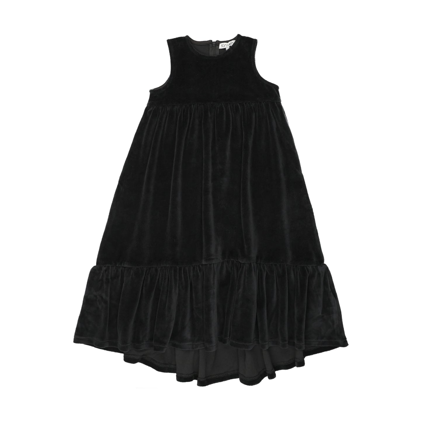 Black Maxi High Low Jumper
