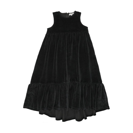 Black Maxi High Low Jumper
