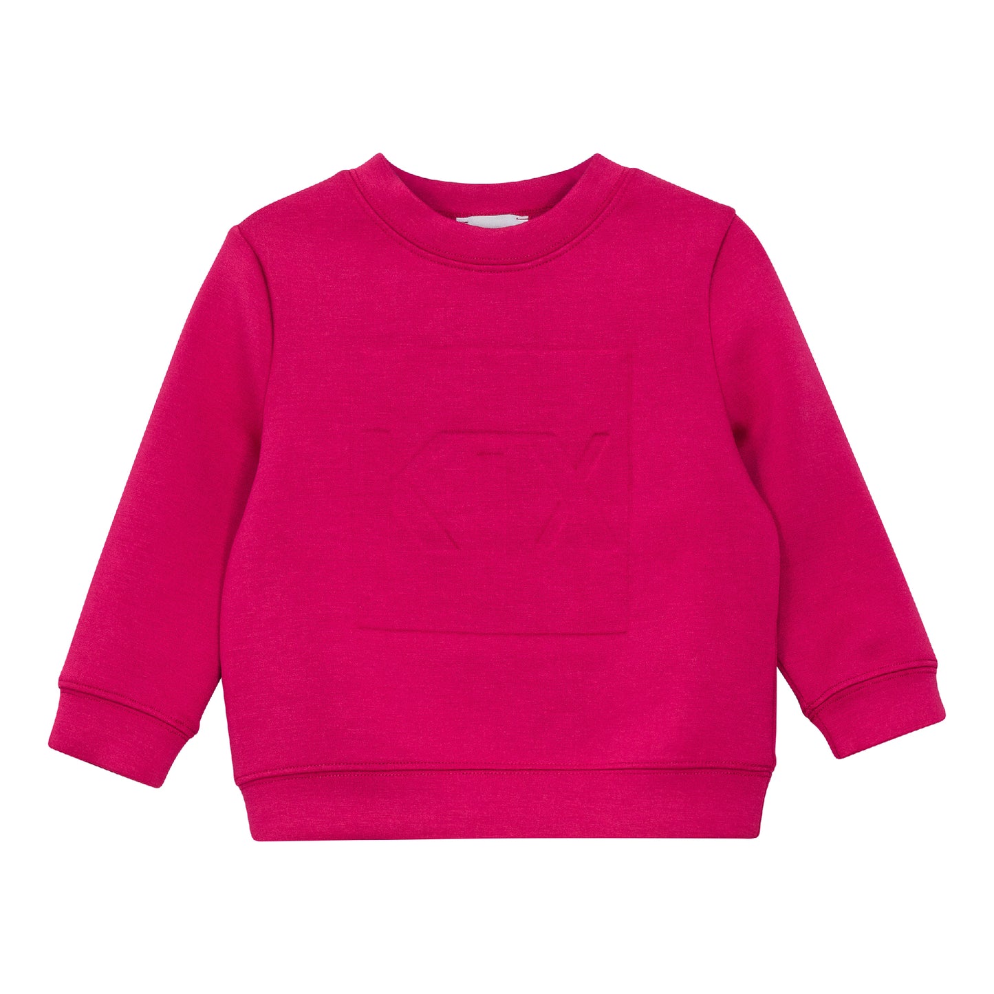 Embossed Sweatshirt -  Fuschia