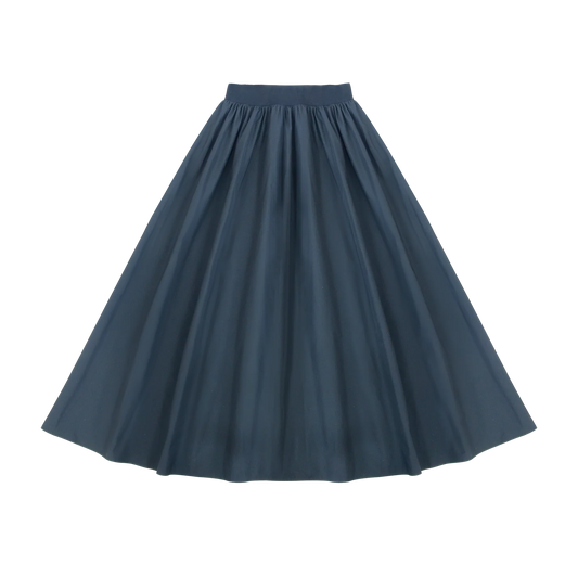 Teen Taffeta Skirt- Black