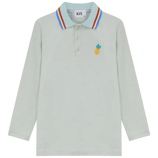 Embroidered Pineapples Polo