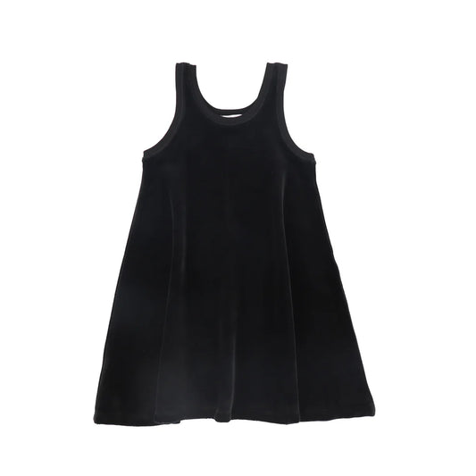 BLACK Velour Jumper