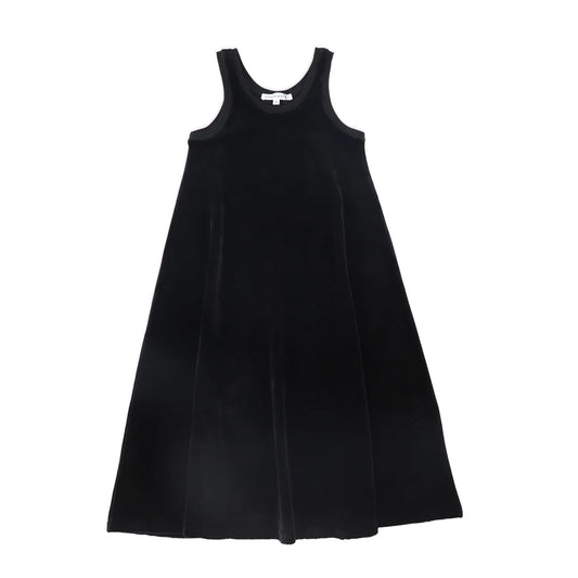 BLACK Velour Maxi Jumper