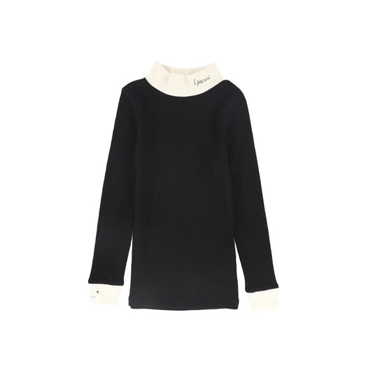 BLACK LP Turtleneck
