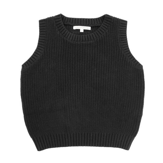 Black Knit Vest