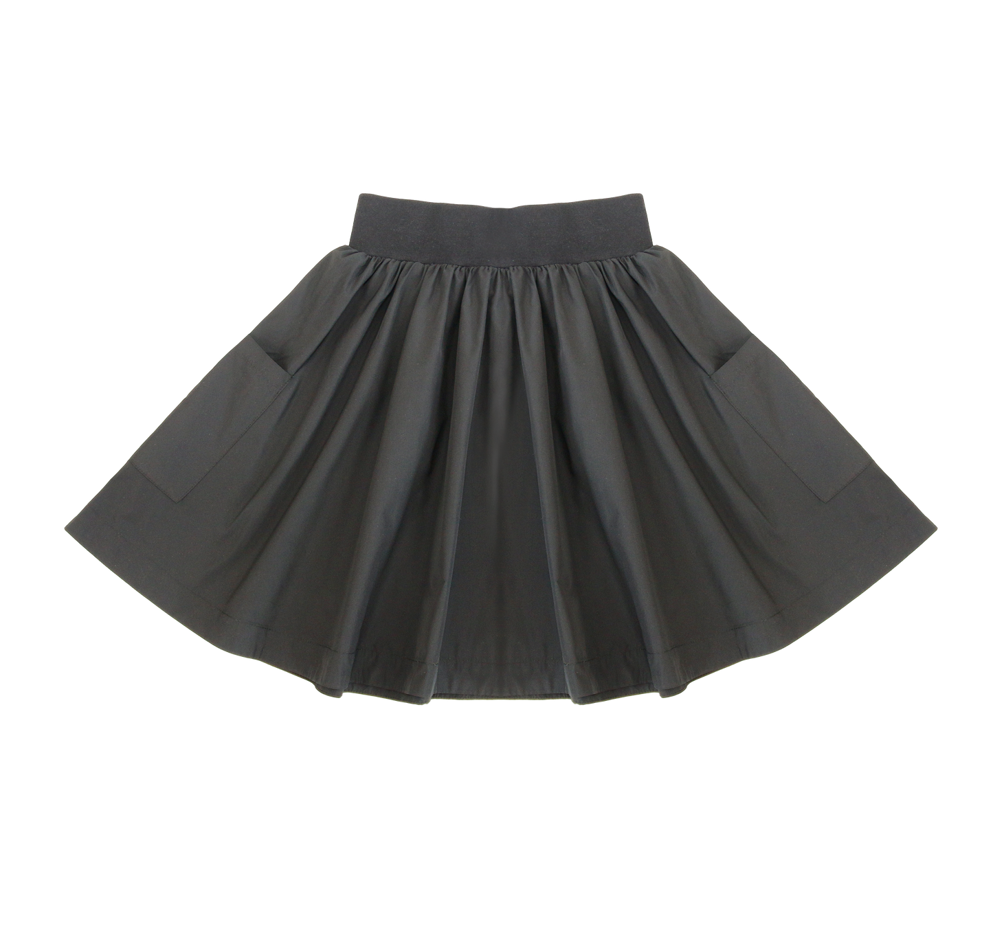 Black Taffeta Skirt