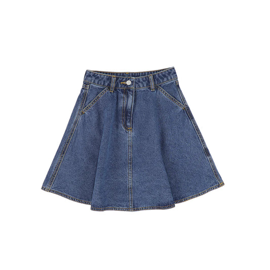 Blue Denim Skirt