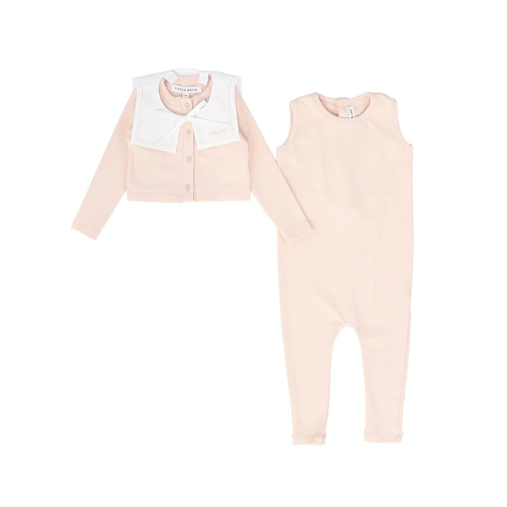 Pink Toddler Romper Set
