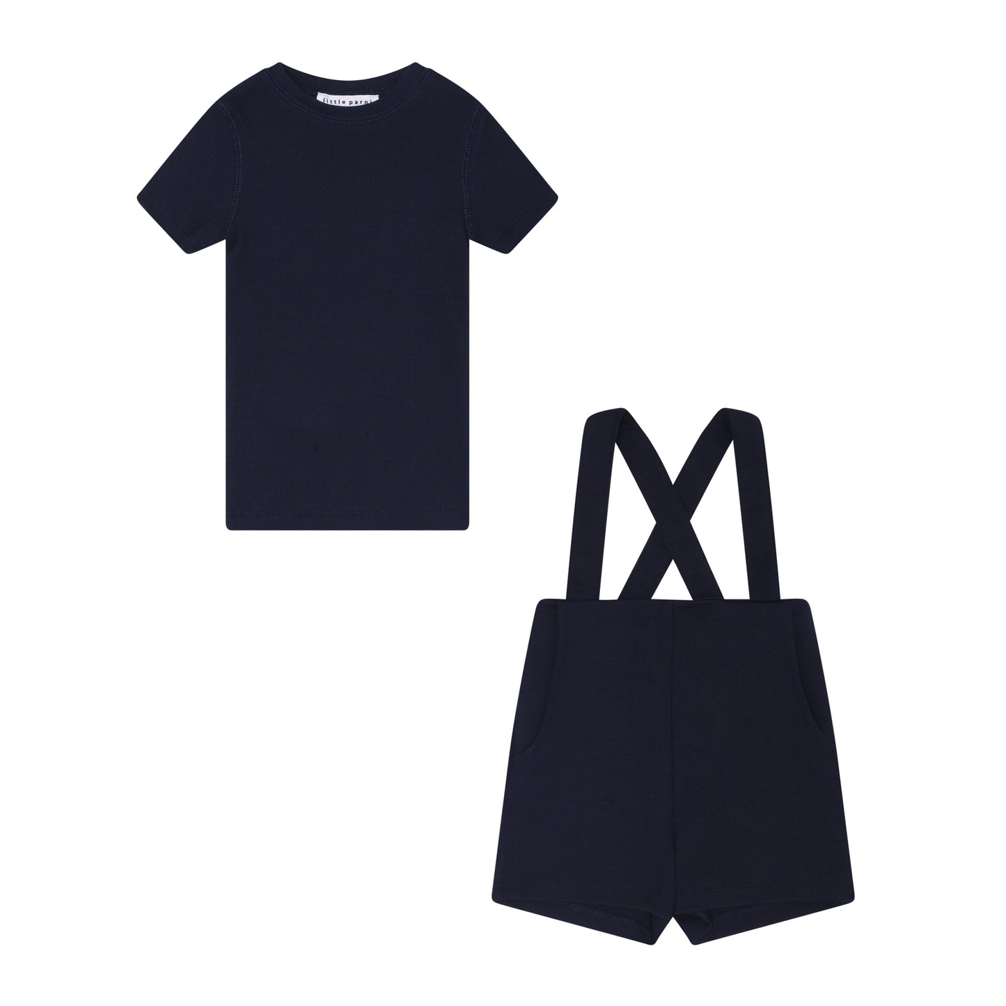 Navy Blue Boys Overalls