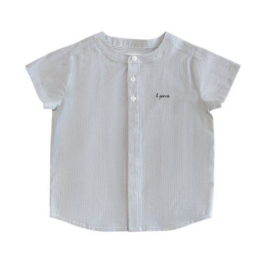 Black Boys Striped Shirt