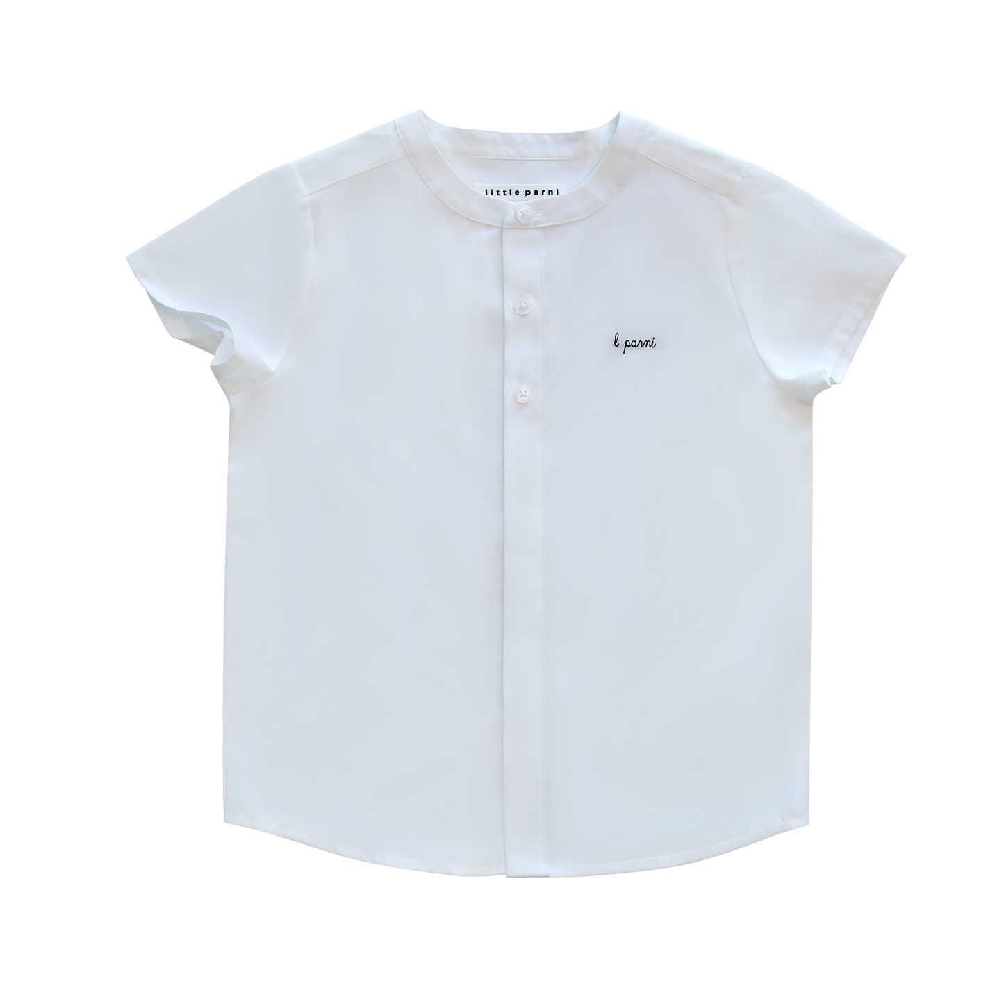 White/Black Signature Placket Shirt