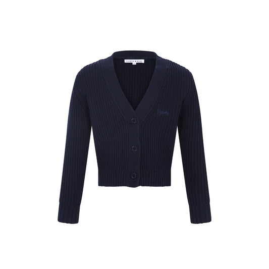 Chunky Cardigan - Navy Blue