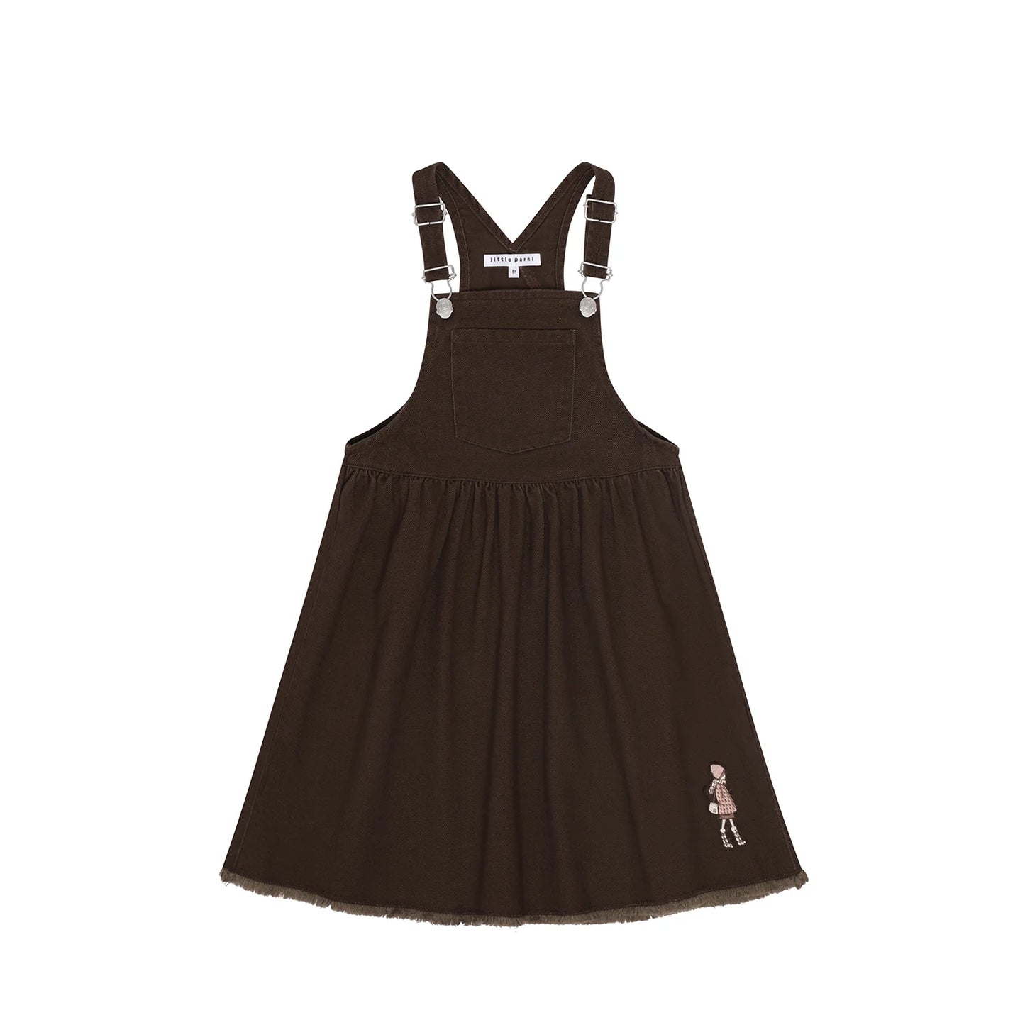 LP Doll Patch Jumper - Brown Denim