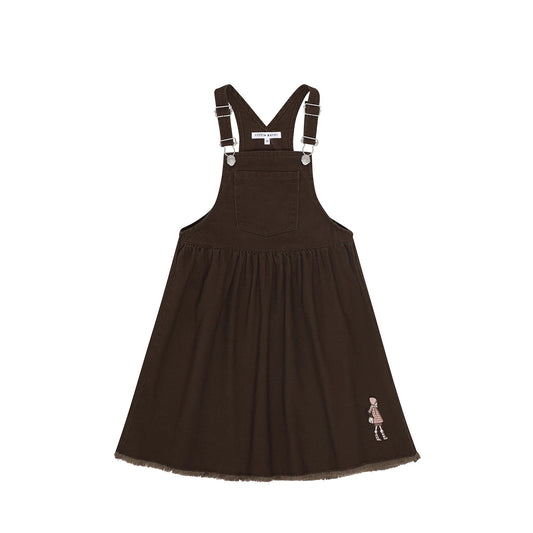LP Doll Patch Jumper - Brown Denim
