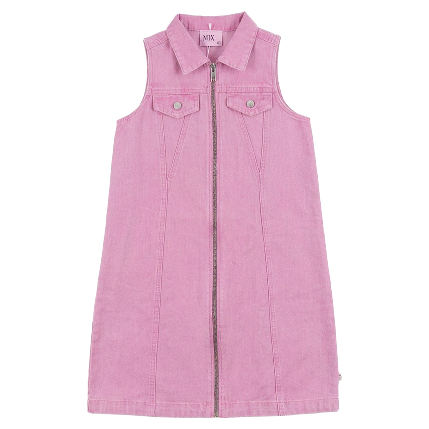 Pink Denim Jumper