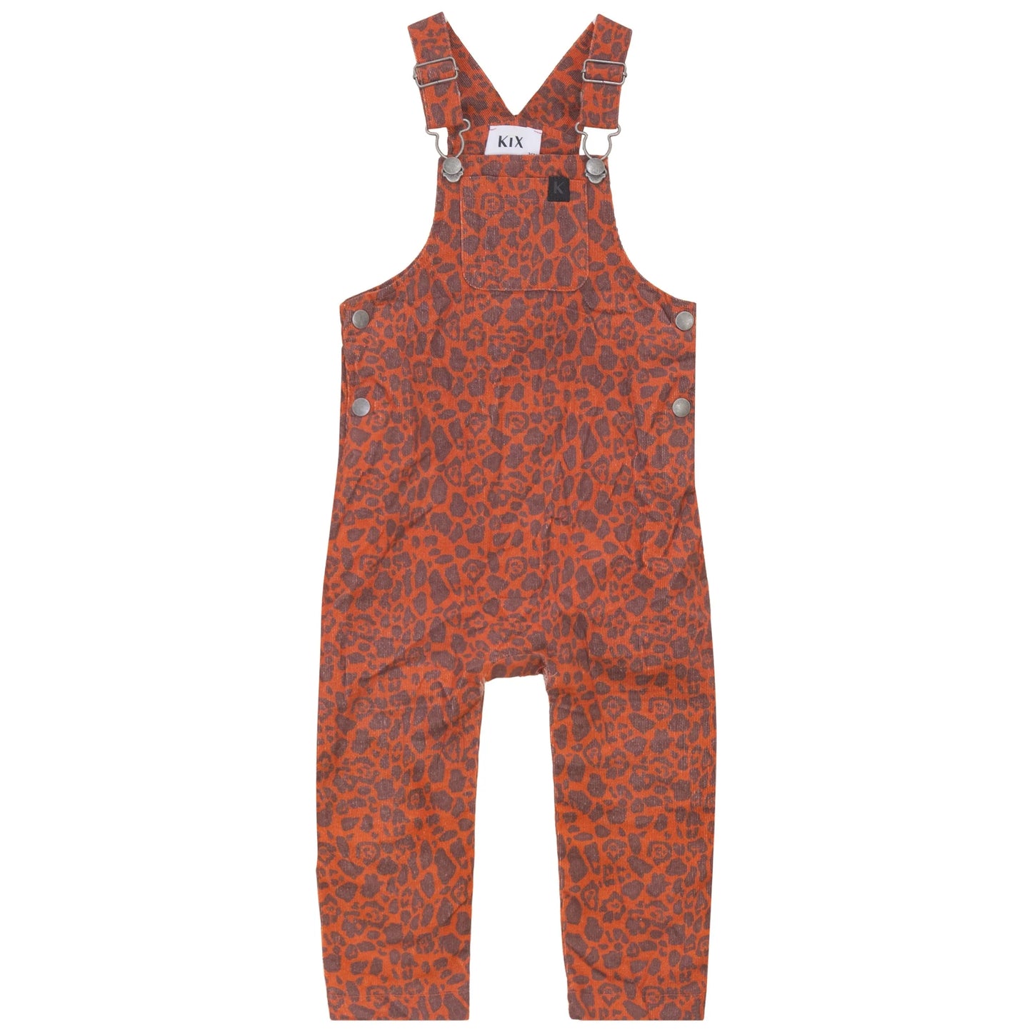 Corduroy BB Romper - Rust