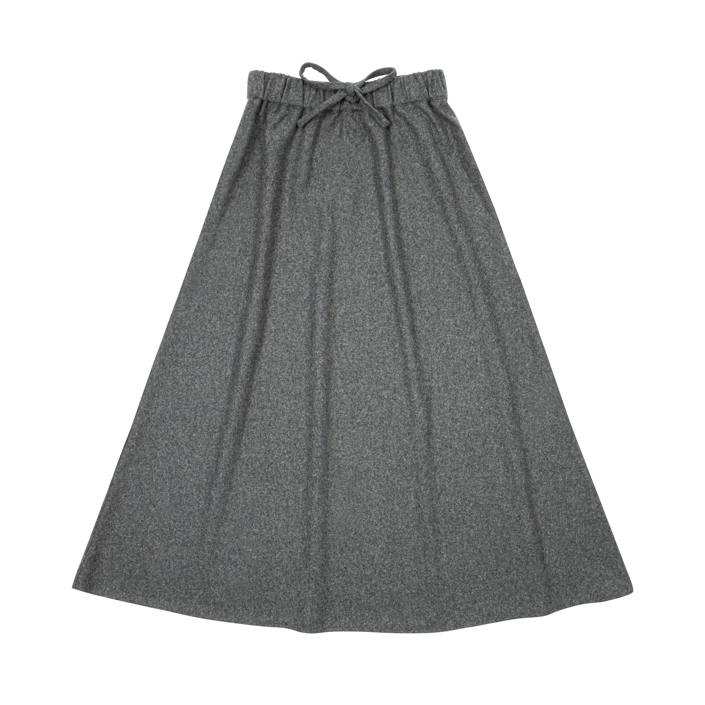 Wool Maxi Skirt Grey
