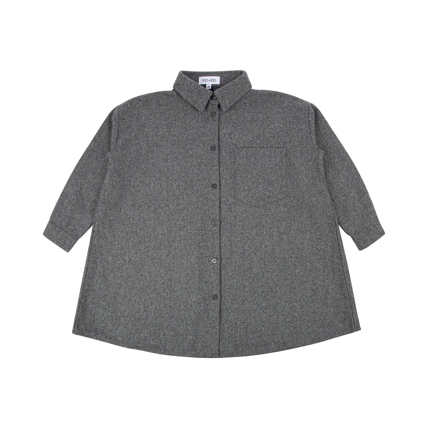 Shirt Dress Grey