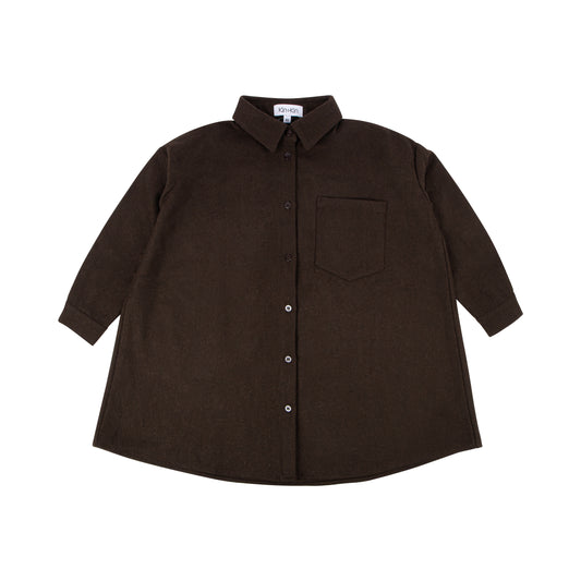 Shirt Dress Brown
