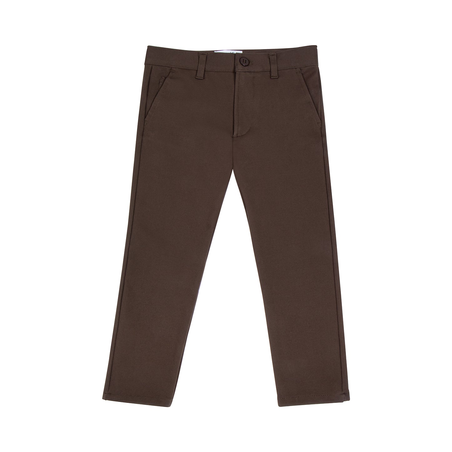 Boy's Stretch Pants Brown