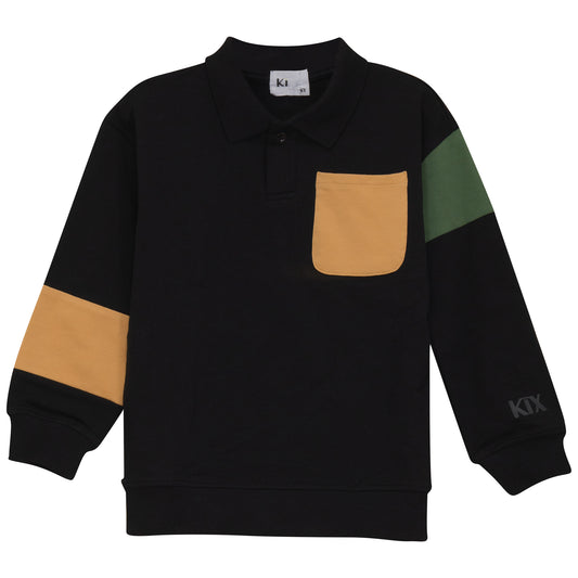 COLOR BLOCK POLO