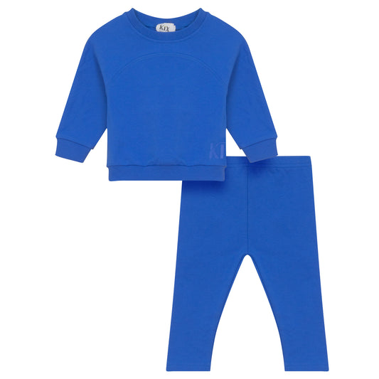 BB ROUNDED YOKE SET- Blue