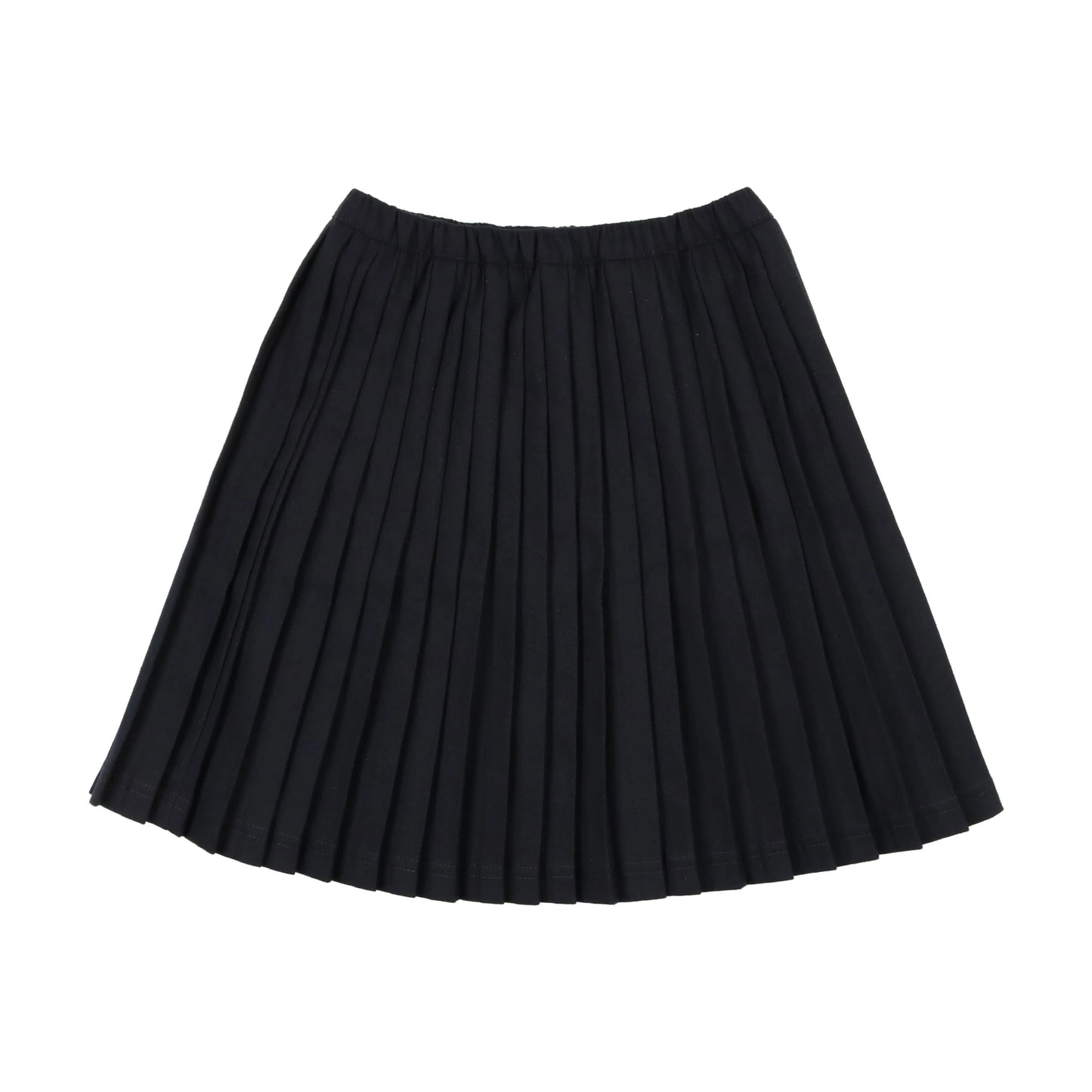 Knife Pleated Skirt Navy