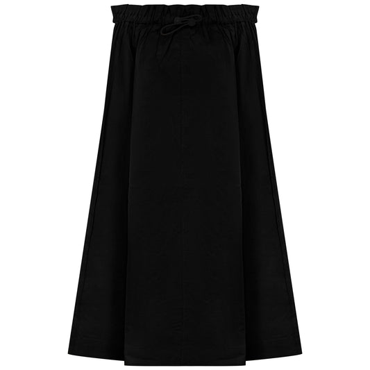 Elasticated Skirt Black