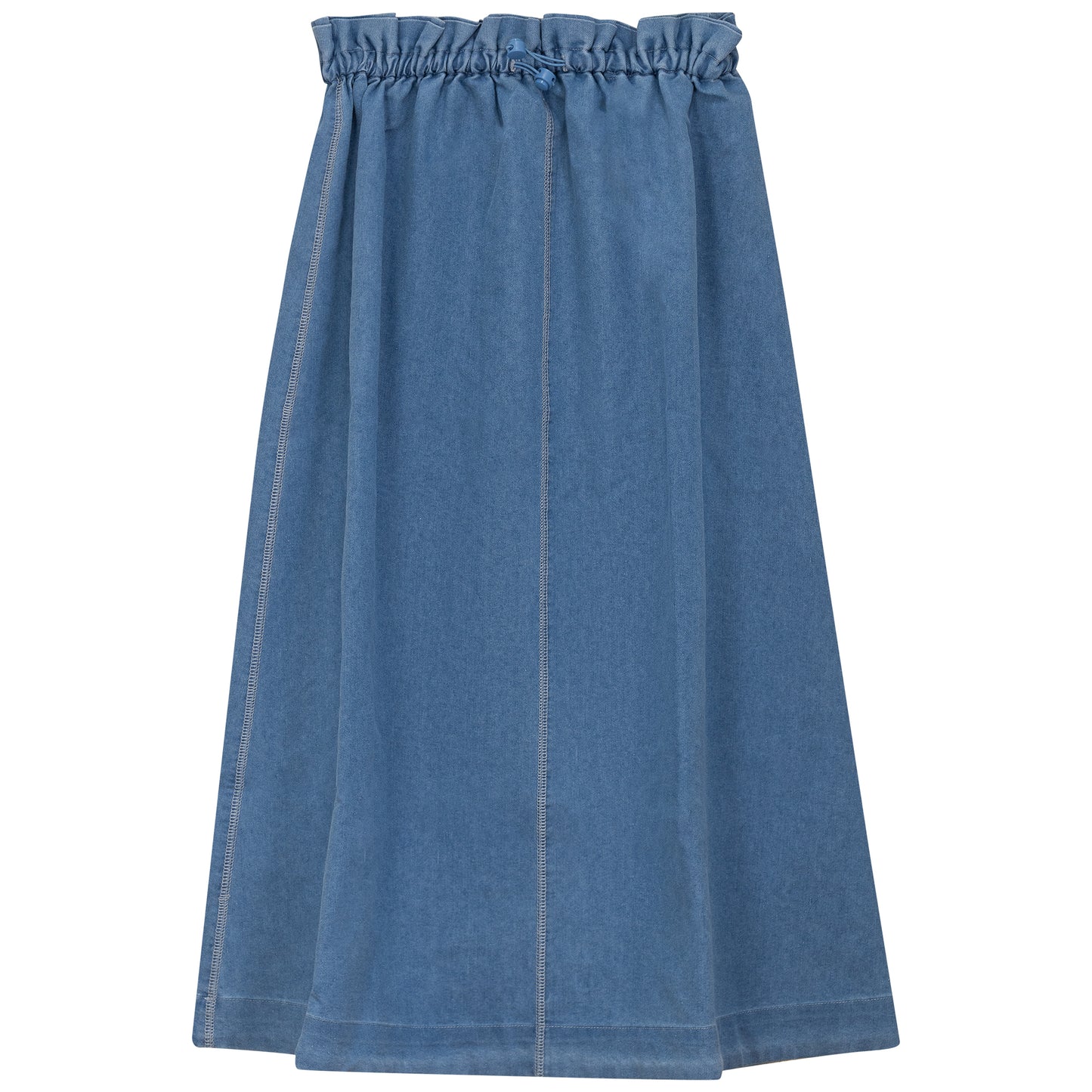 Elasticated Skirt Denim