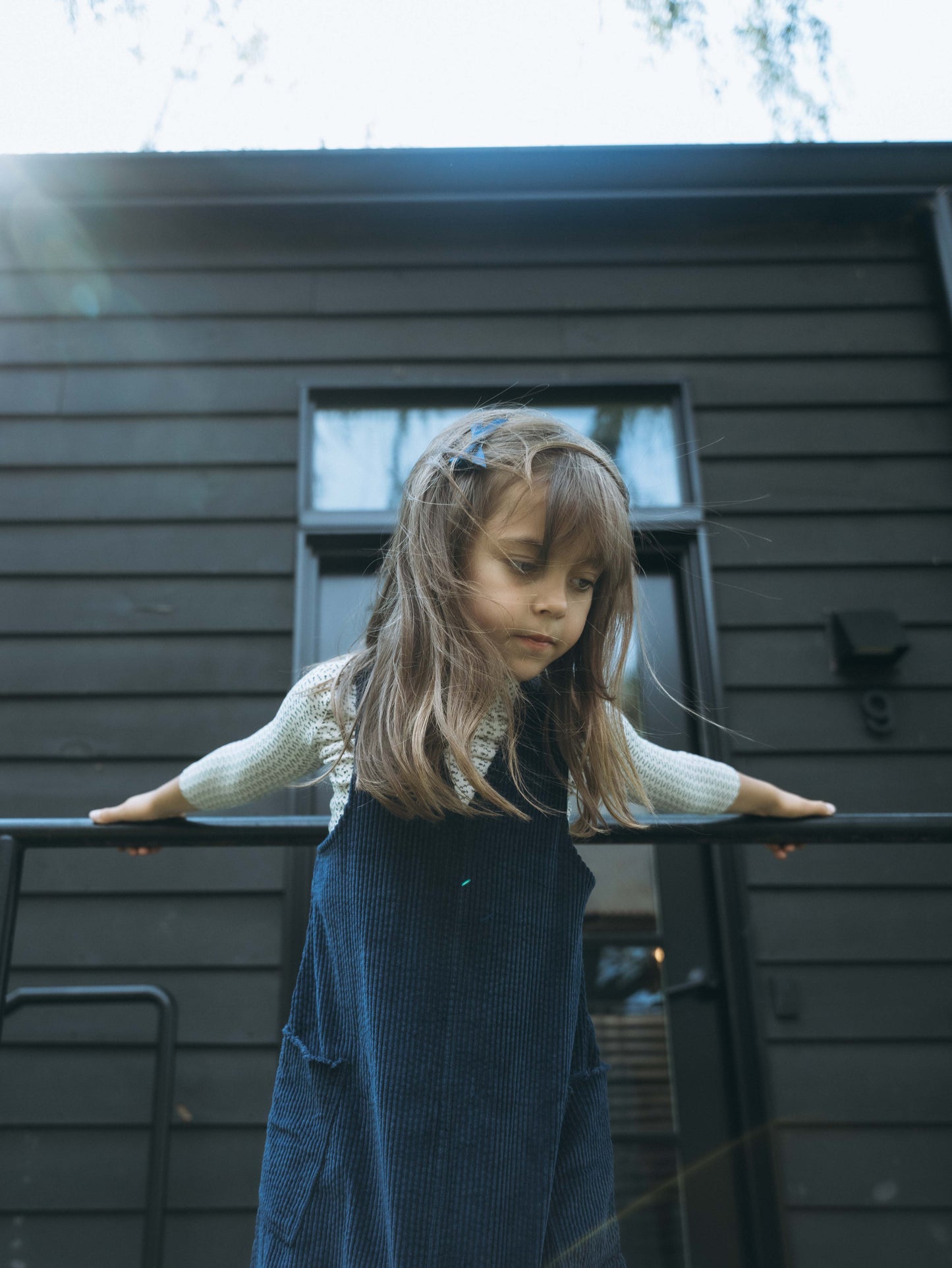 Corduroy Jumper Blue