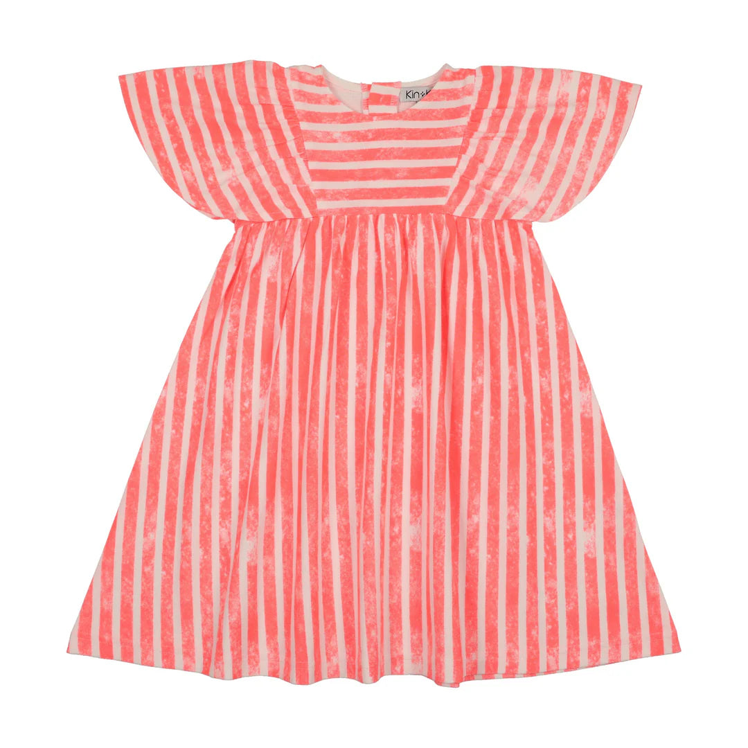 Striped Jumper- Neon Pink Stripes