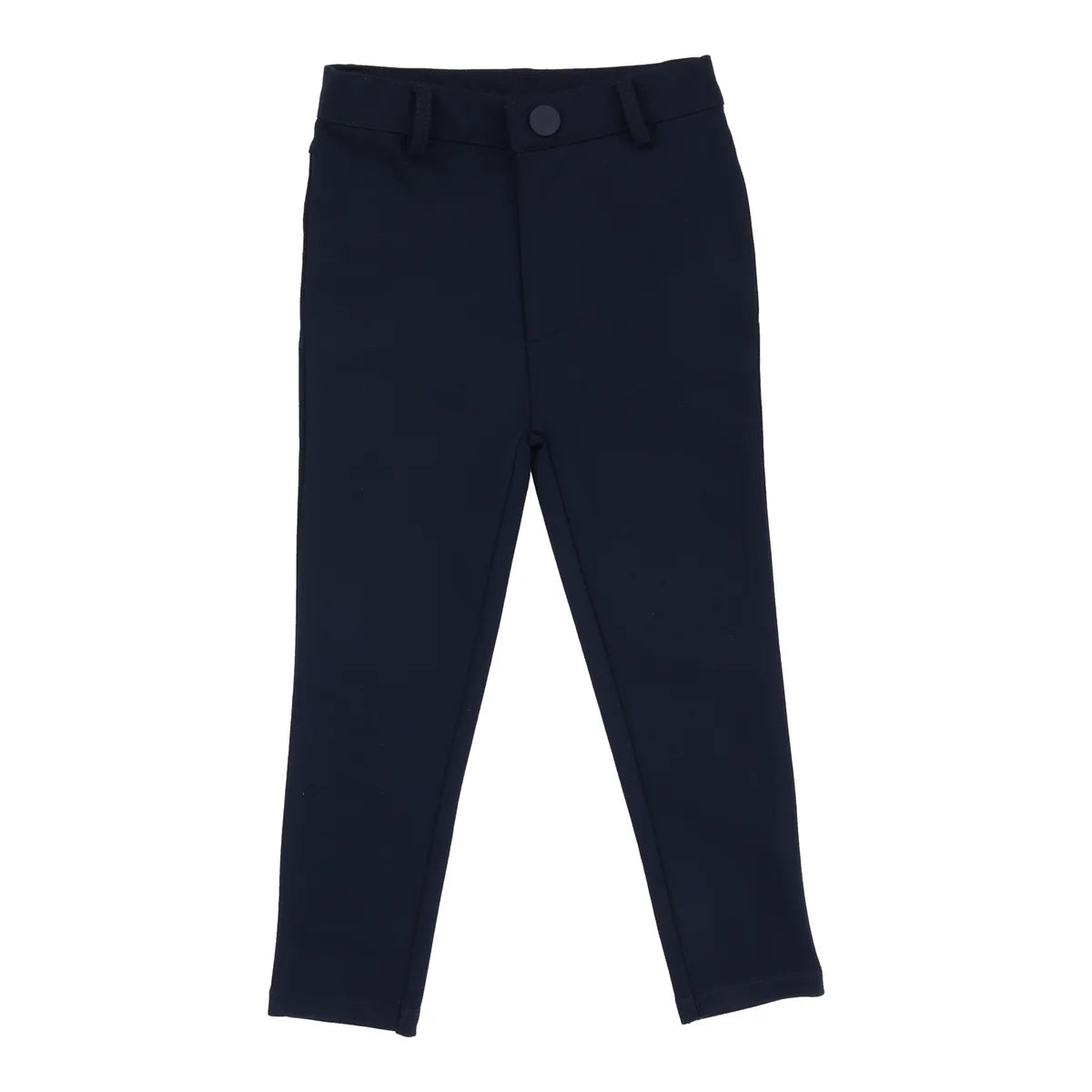 HUSKY KNIT PANTS WITHOUT SEAM- Navy