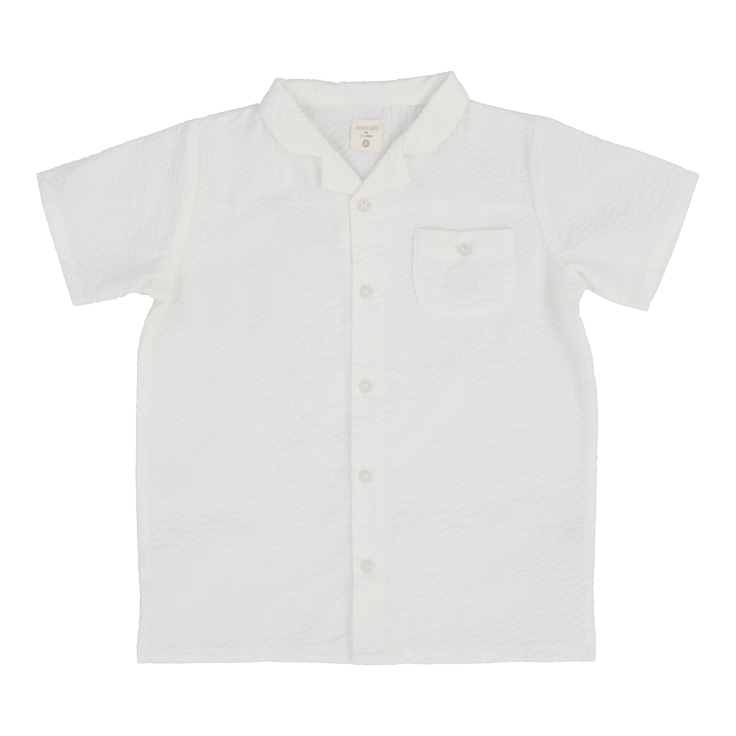 Seersucker Shirt White