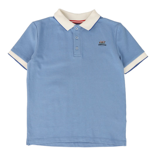 Boys Polo Short Sleeve Light Blue