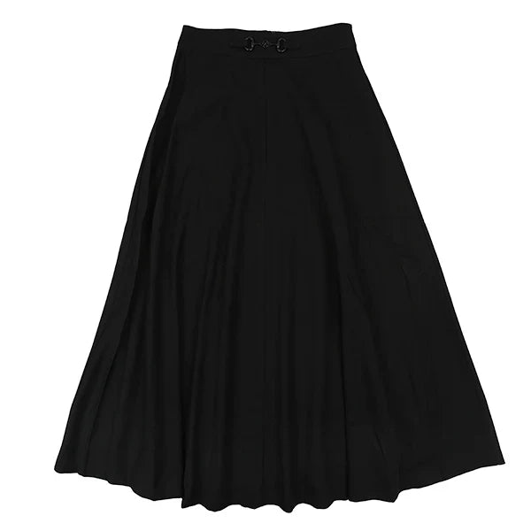 Ila Black Buckle Skirt