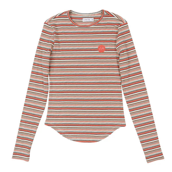 Pink Ella Stripe Tee