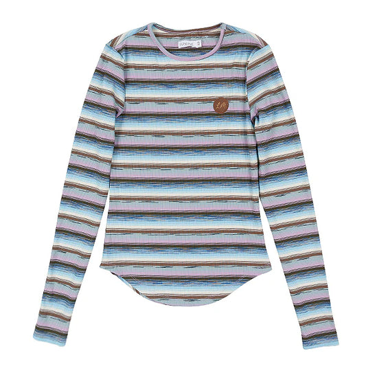 Lavender Ella Stripe Tee
