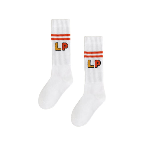 Orange LP Knee Socks
