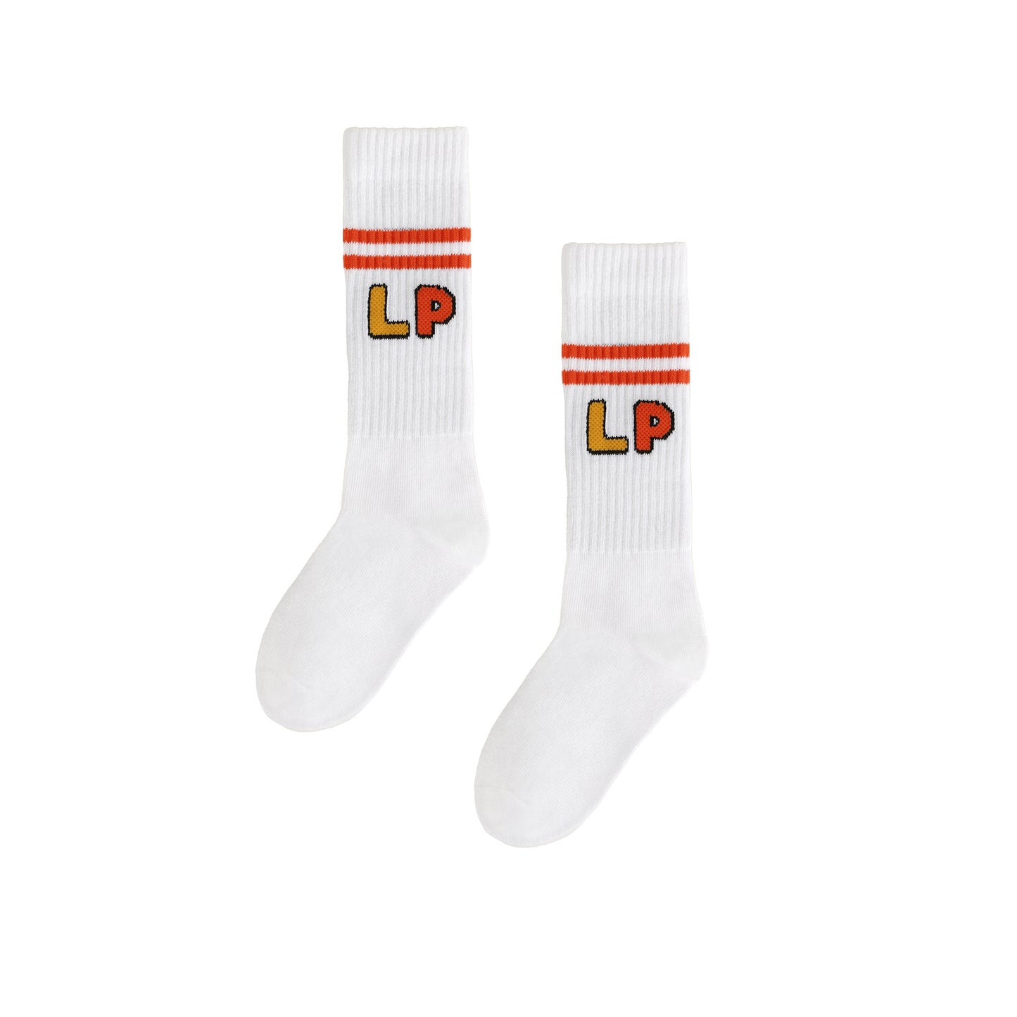 Orange LP Knee Socks
